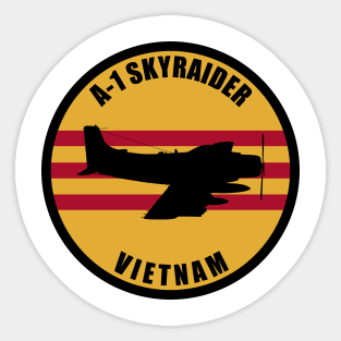 A-1 Skyraider Vietnam Sticker